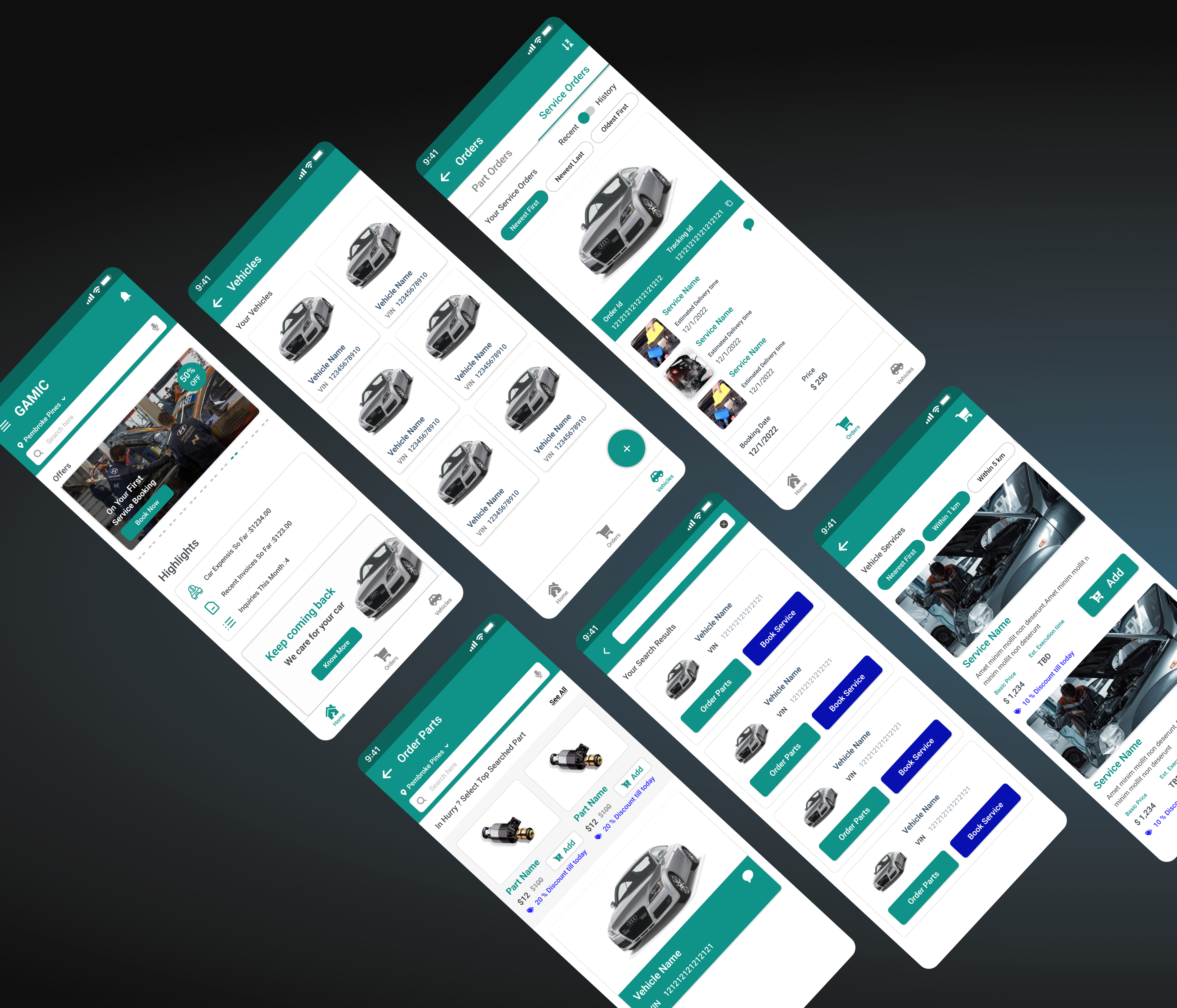 Membership UI final design mockup
